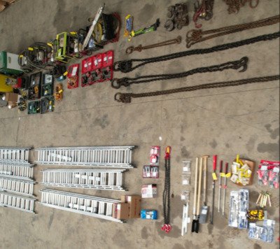 Prees - Yard Equipment / Garage Tools Hybrid Online Auction