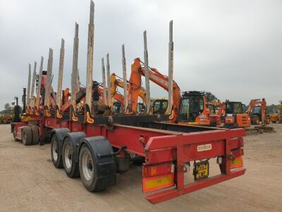2005 Dennison Triaxle Log Trailer - 3