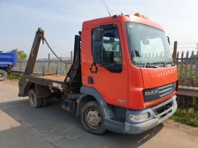 2009 DAF LF 45 160 4X2 Skip Loader