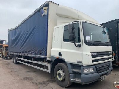 2012 DAF CF 65 220 4x2 Curtainsider