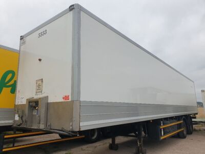 2008 Gray & Adams Tandem Axle Fridge Trailer