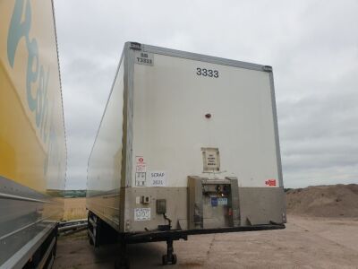 2008 Gray & Adams Tandem Axle Fridge Trailer - 2