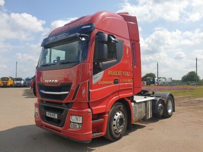 2018 Iveco Stralis 510 6x2 Mini Mid Lift Tractor Unit 