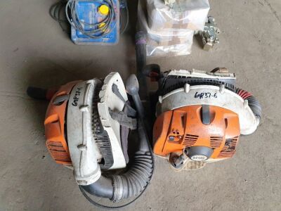 2 x Stihl Backpack Blowers (Spares)