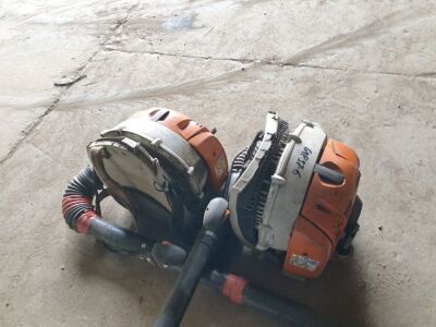 2 x Stihl Backpack Blowers (Spares) - 2