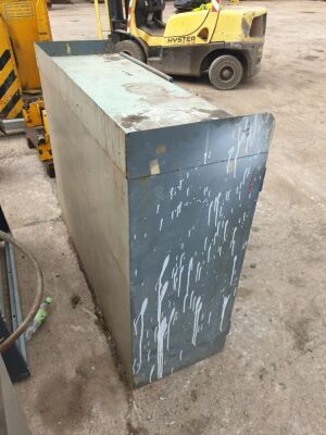 1 x Metal Cupboard  - 2