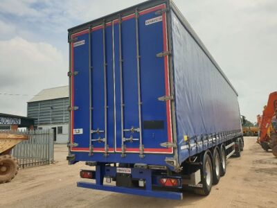 2018 Dennison Triaxle Curtainside Trailer