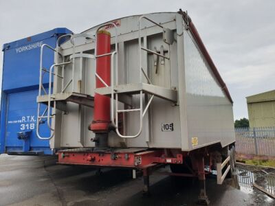 2007 SDC Triaxle Alloy Body Tipping Trailer