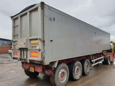 2007 SDC Triaxle Alloy Body Tipping Trailer - 3