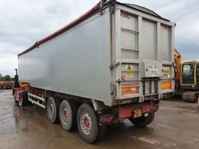 2007 SDC Triaxle Alloy Body Tipping Trailer - 4
