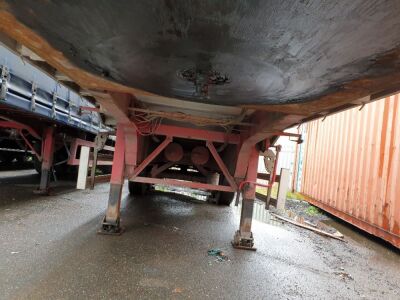 2007 SDC Triaxle Alloy Body Tipping Trailer - 9