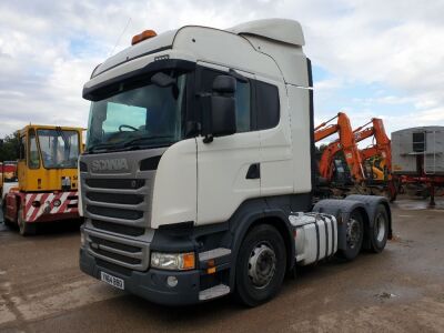 2015 Scania R450 Highline Euro6 6x2 Mid Lift Tractor Unit