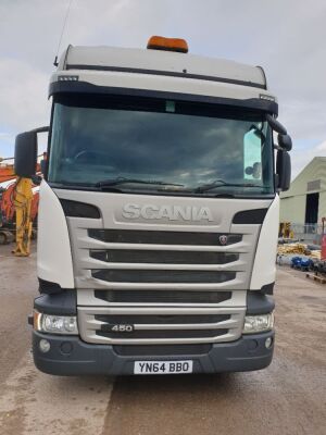 2015 Scania R450 Highline Euro6 6x2 Mid Lift Tractor Unit - 5