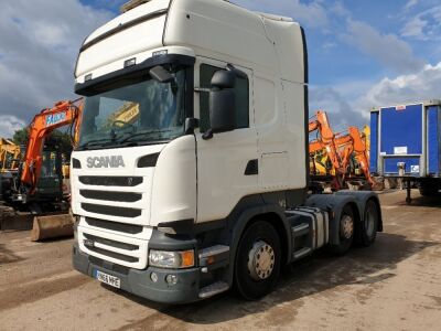 2016 Scania R450 Topline Euro6 6x2 Mid Lift Tractor Unit - 2