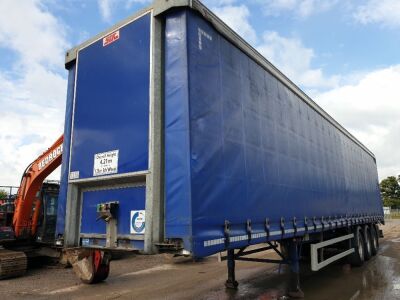 2015 SDC Trailers Triaxle Curtainside Trailer