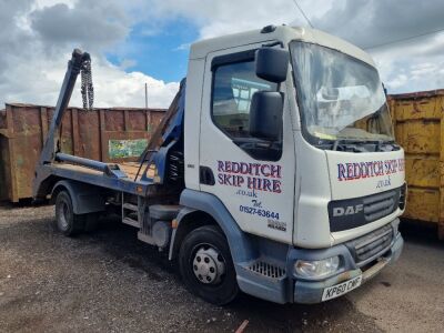 2010 DAF LF 45 180 4x2 Telescopic Skip Loader  - 2