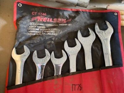 Jumbo Spanner Set 30-50mm - 2