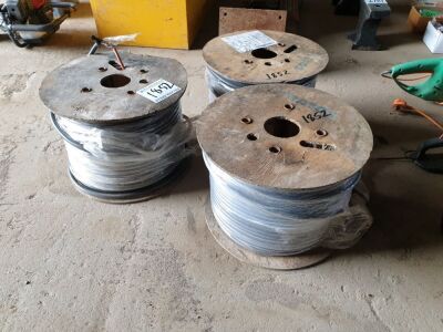 3 x Rolls of Copper Cable  - 2