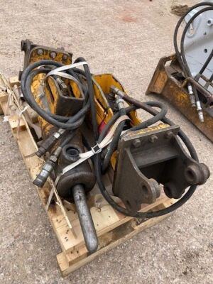 2 x 3 Ton Digger Breakers - 3