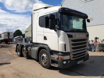 2012 Scania G420 6x2 Mid Lift Tractor Unit 