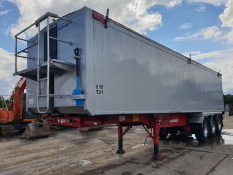 2016 Fruehauf Triaxle Alloy Body Tipping Trailer