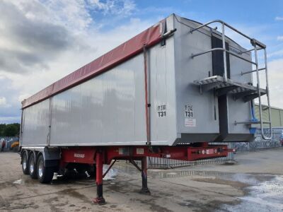 2016 Fruehauf Triaxle Alloy Body Tipping Trailer - 2