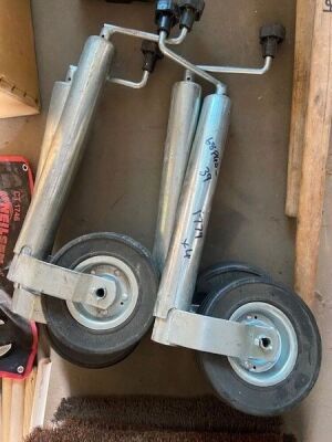 4x Heavy Duty Jockey Wheels - 2