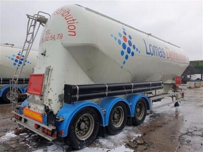 2007 Feldbinder 50m³ 3 Pot Belly Triaxle Tanker Trailer - 4