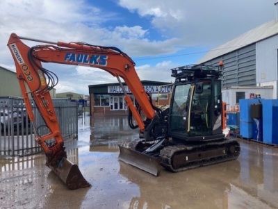 2017 Hitachi ZX85USB-5 Excavator