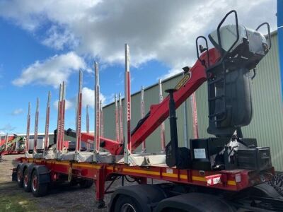 2015 Dennison Triaxle Log Trailer - 10