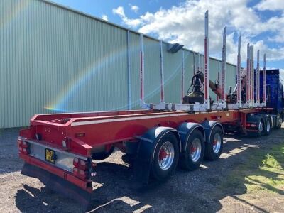 2012 Robinson Triaxle Log Trailer - 2