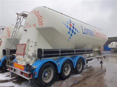 2008 Feldbinder 50m³ 3 Pot Belly Triaxle Tanker Trailer - 3