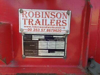 2014 Robinson Trailer Triaxle Log Trailer - 10