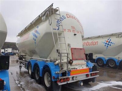 2008 Feldbinder 50m³ 3 Pot Belly Triaxle Tanker Trailer - 4