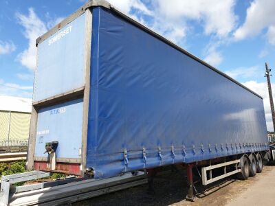 2007 SDC Triaxle Curtainside Trailer