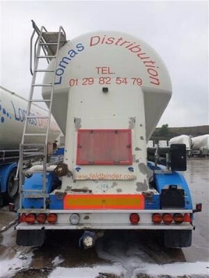 2008 Feldbinder 50m³ 3 Pot Belly Triaxle Tanker Trailer - 17