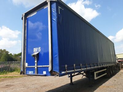 2015 Montracon Triaxle Curtainsider 