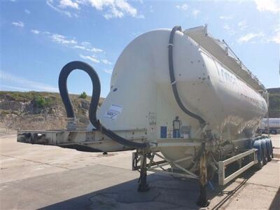 2008 Feldbinder 50m³ 3 Pot Belly Triaxle Tanker Traile