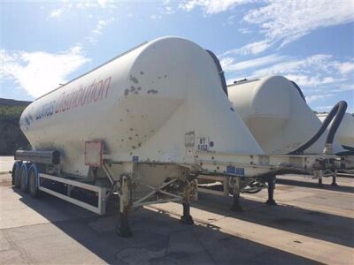 2008 Feldbinder 50m³ 3 Pot Belly Triaxle Tanker Traile - 3