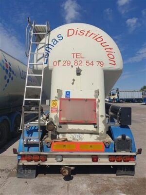 2008 Feldbinder 50m³ 3 Pot Belly Triaxle Tanker Traile - 6