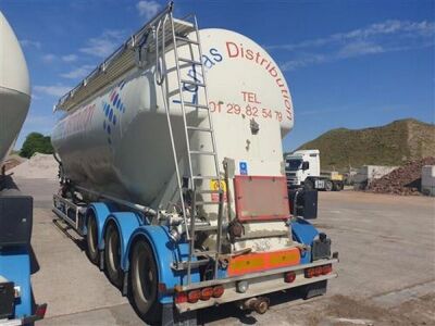 2008 Feldbinder 50m³ 3 Pot Belly Triaxle Tanker Traile - 7