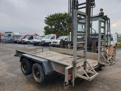 Indespension Tandem Axle Drawbar Plant Trailer