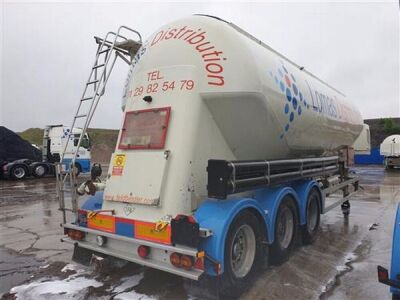 2009 Feldbinder 43m³ 3 Pot Belly Triaxle Tanker Trailer - 6