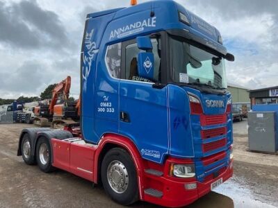 2018 Scania S650 6x2 Tag Axle Tractor Unit