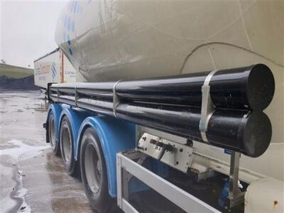 2009 Feldbinder 43m³ 3 Pot Belly Triaxle Tanker Trailer - 15