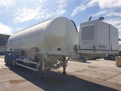 2011 Feldbinder 43m³ 3 Pot Belly Triaxle Tanker Trailer - 2