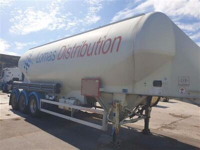 2011 Feldbinder 43m³ 3 Pot Belly Triaxle Tanker Trailer - 5