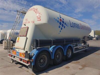 2011 Feldbinder 43m³ 3 Pot Belly Triaxle Tanker Trailer - 7