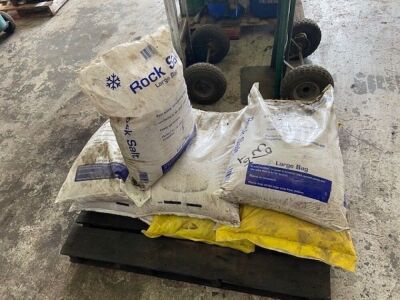 8 Bags of Rock Salt 