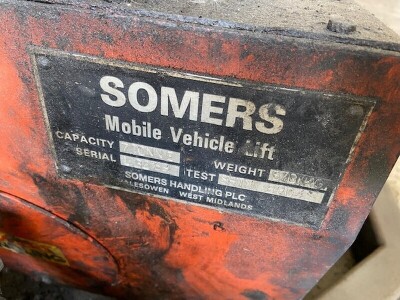 Somers Lift 4 Post Lift System 4x7 Tonne  - 4